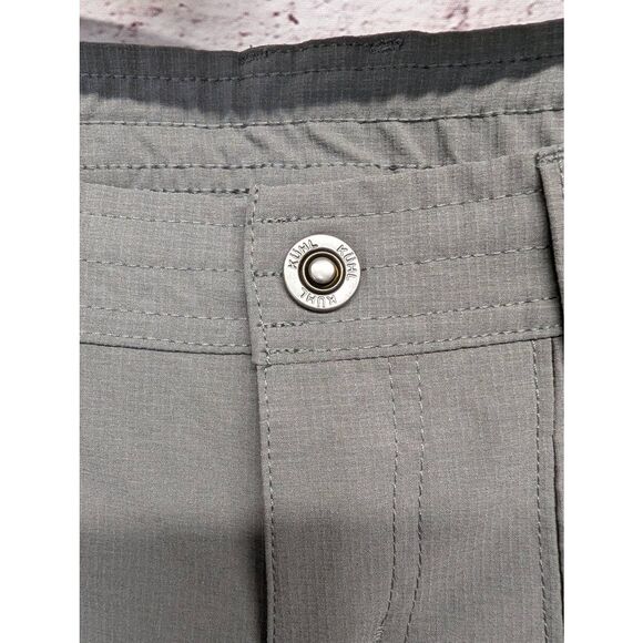 KUHL Women’s Horizon Skinny Cargo Hiking Pants Gray Size 2 Style 6276 Ripstop ma - Picture 2 of 13